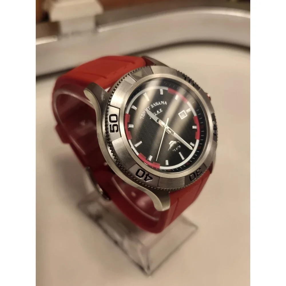 TOMMY BAHAMA RELAX TB RLX1187  DIVER WATCH 330. New With Box + Papers